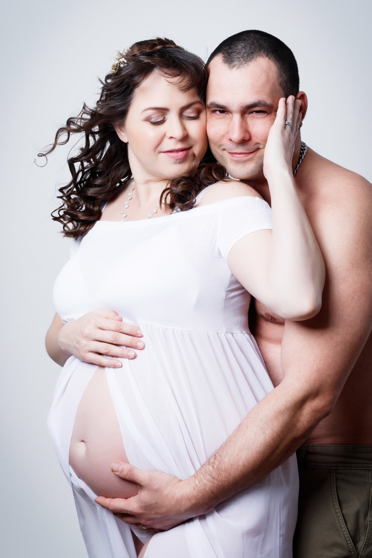 šaty na tehotenské fotenie